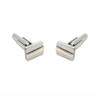Cufflinks H2on Man GEMELLI in Steel HO032-GE